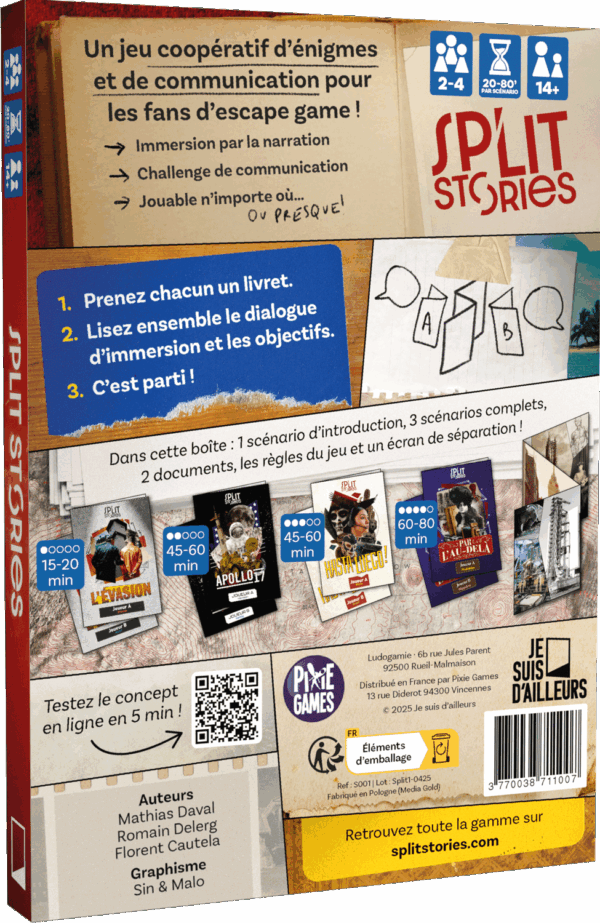 Split Stories #1 (+ scénario inédit Hypnosis) – Image 2